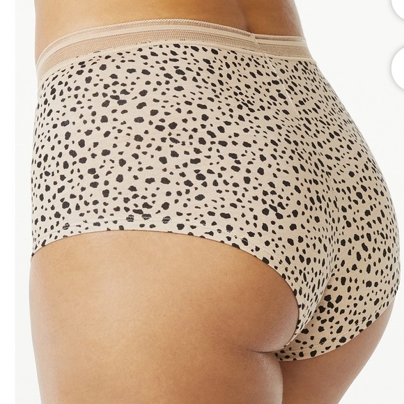 Joyspun Bragas Tipo Boyshort de Algodón para Mujer, Paquete de 6, Talla XXL (20) - Picture 2 of 7